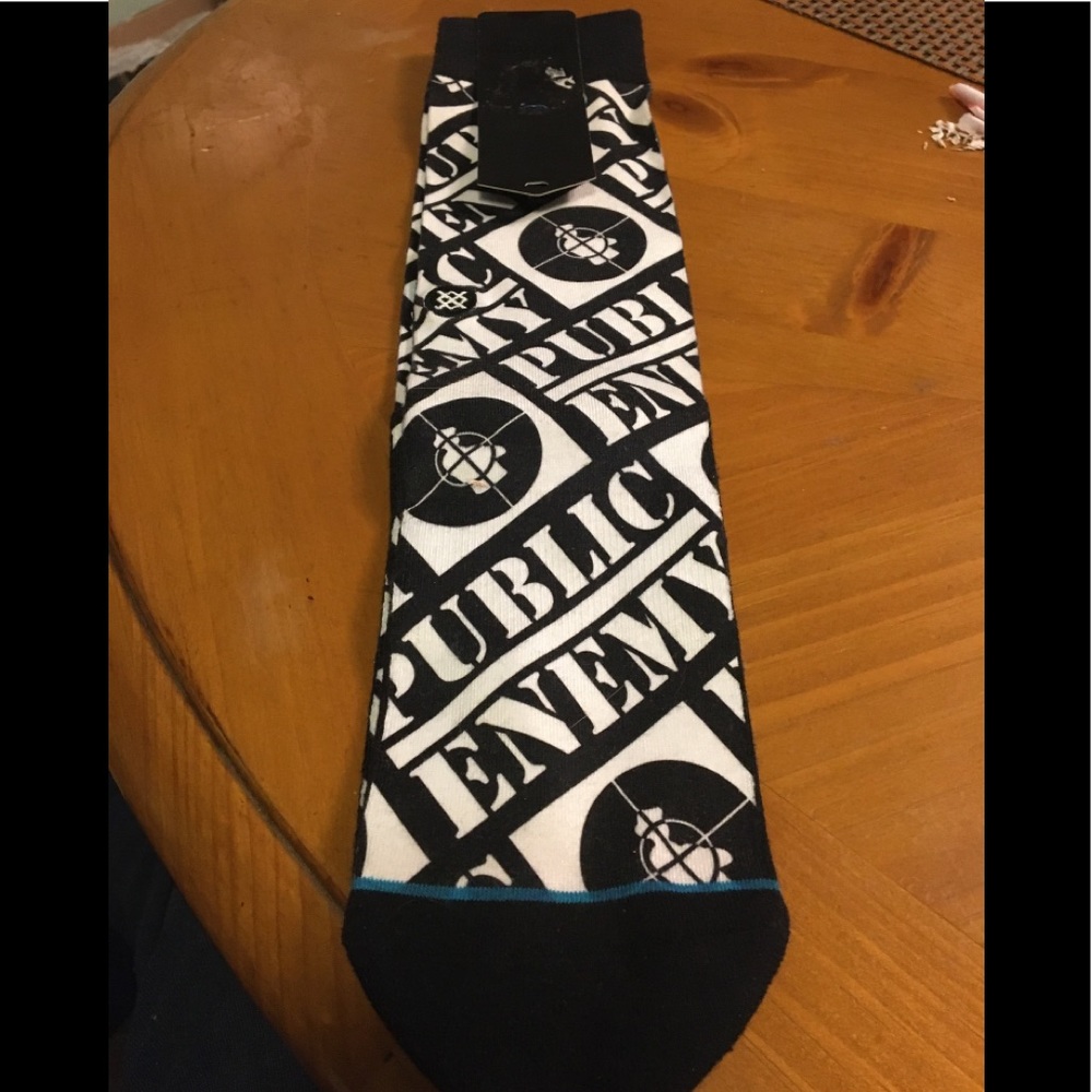 Stance Anthem x Public Enemy Uncommon Thread socks